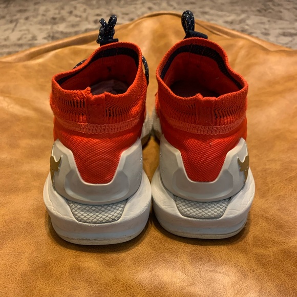 Under Armour Project Rock 2 Blood Orange Halo Grey (Women's) size 7.5 - Picture 6 of 8